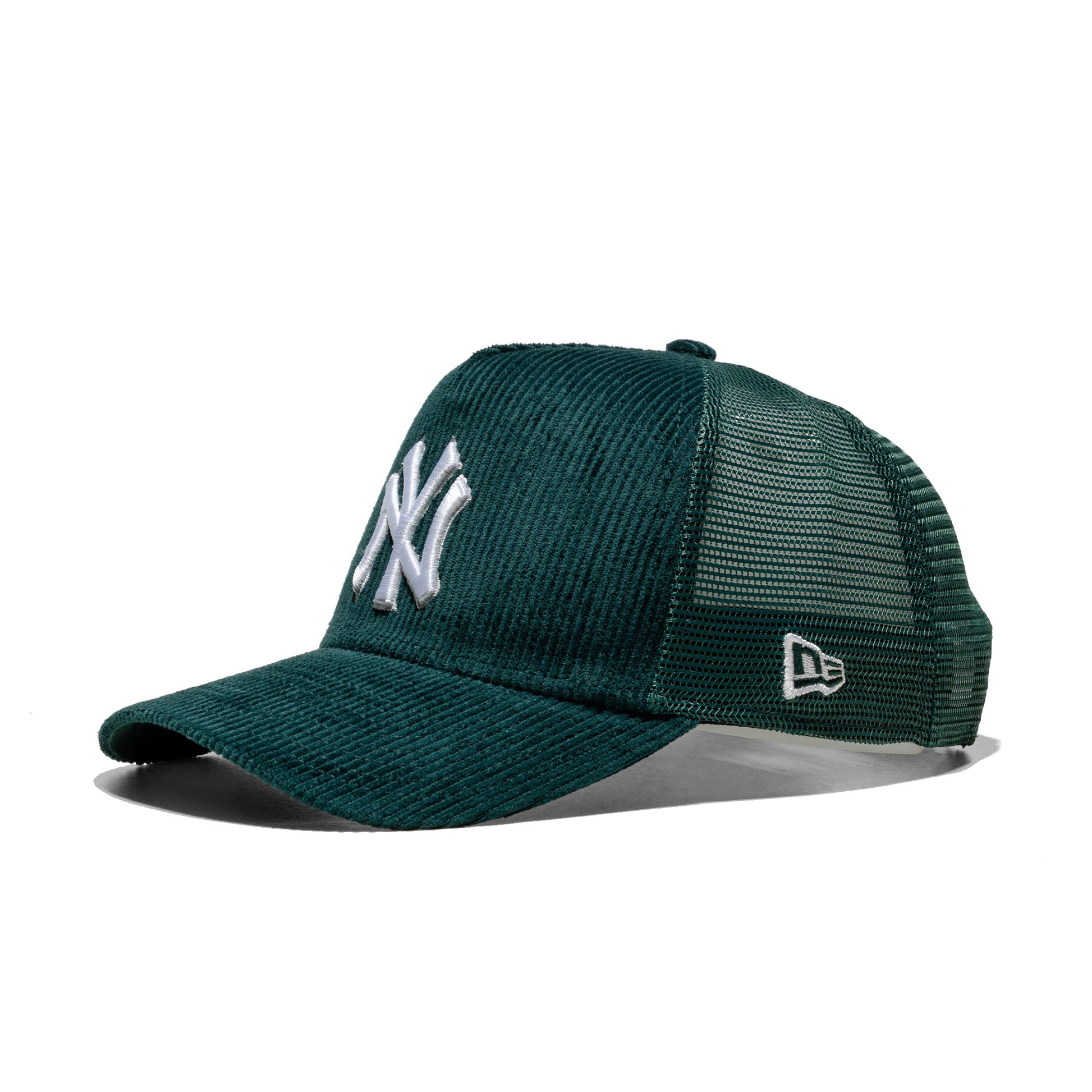 New Era Cord Trucker NY Yankees Dark Kelly Green  - 60691236
