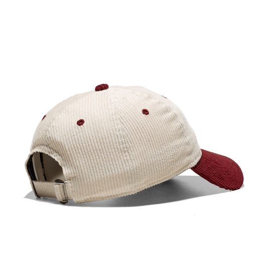 New Era Wmns Block Cord 9Twenty NY Yankees Cream/Burgundy  - 60691327