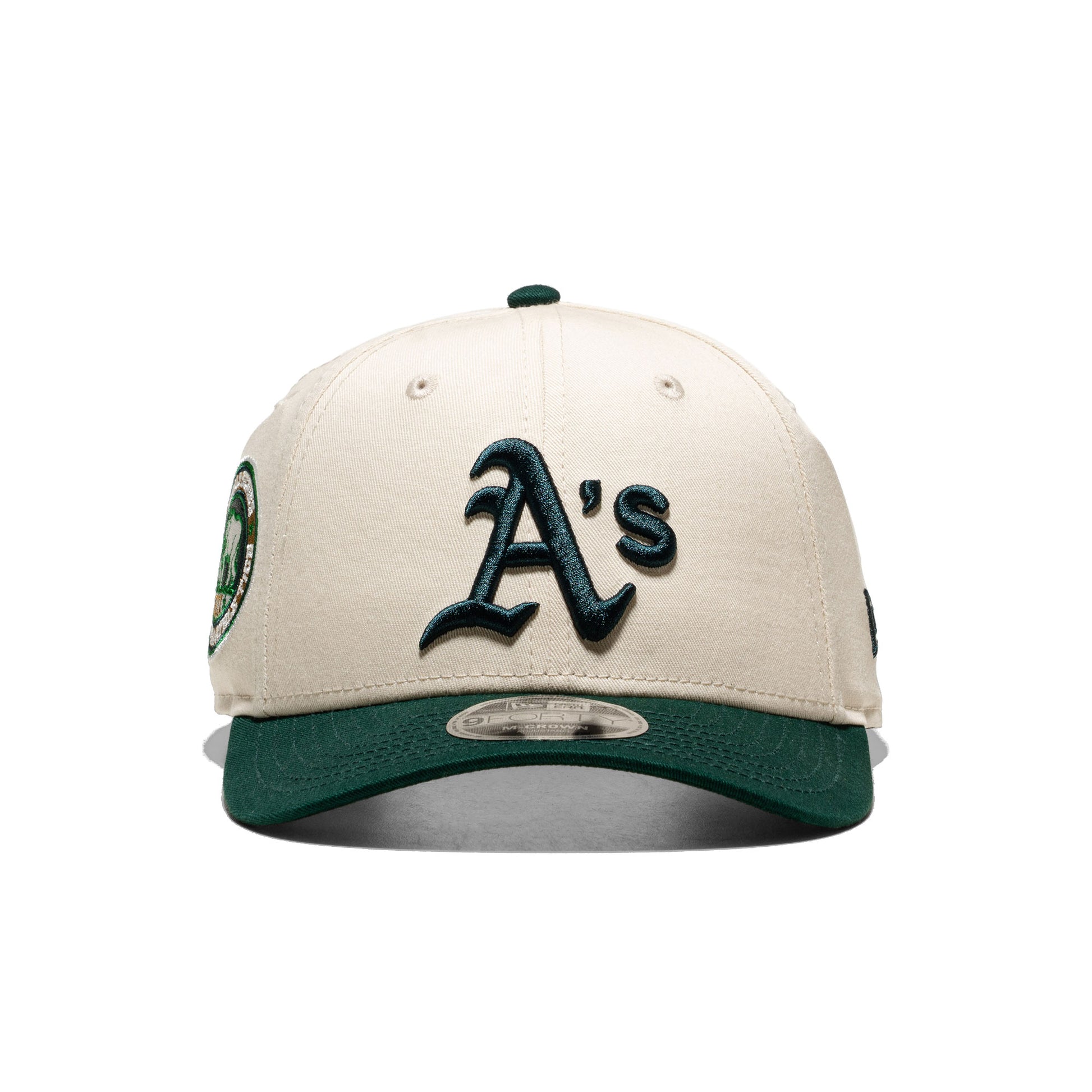 New Era WS Patch 9Forty MC Oakland Athletics Beige/Green  - 60691348