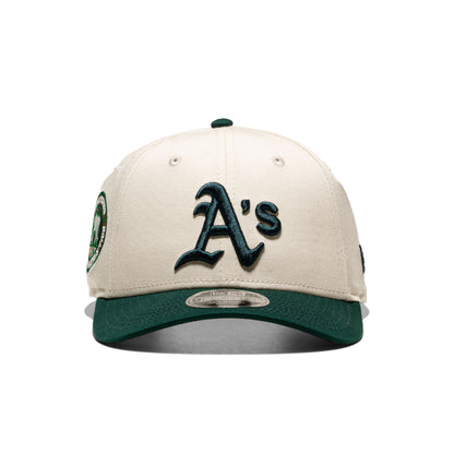 New Era WS Patch 9Forty MC Oakland Athletics Beige/Green  - 60691348