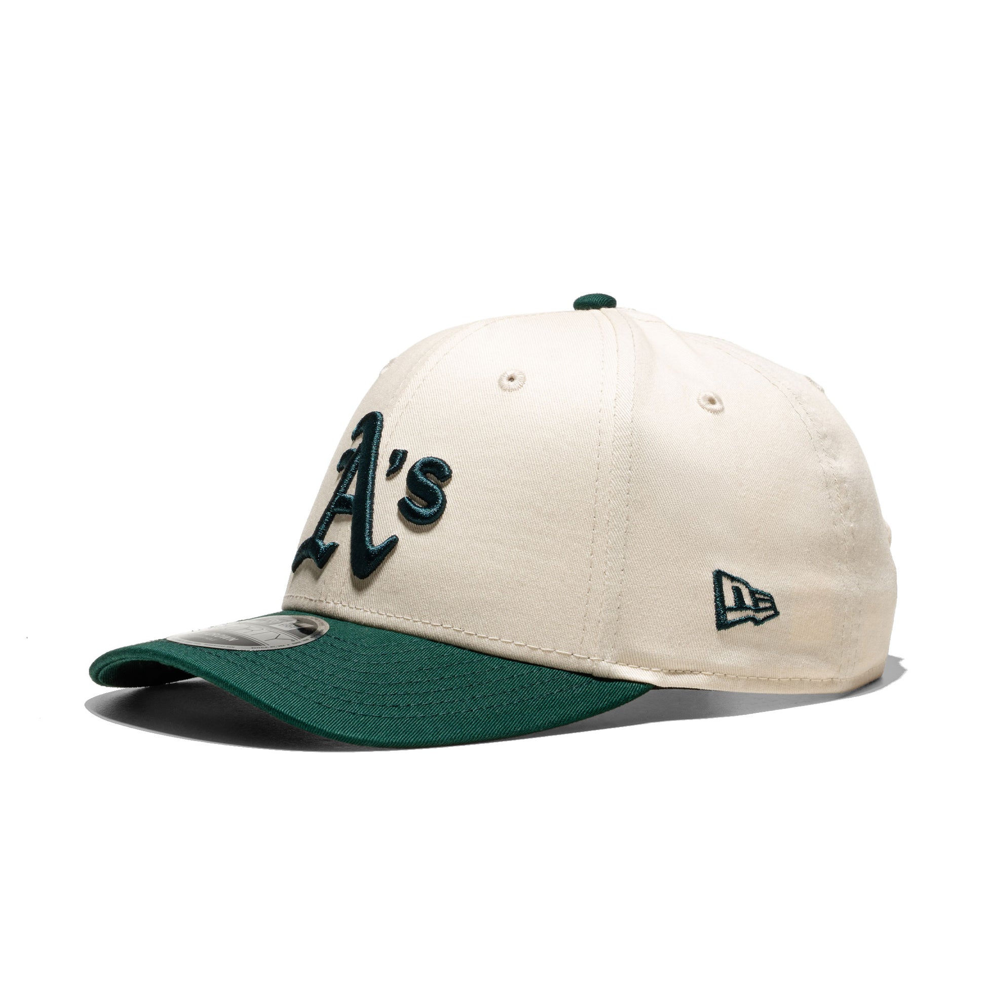 New Era WS Patch 9Forty MC Oakland Athletics Beige/Green  - 60691348