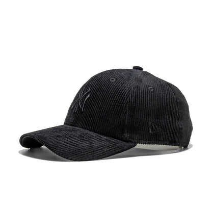 New Era Wmns Cord 9Forty NY Yankees Black  - 60691365