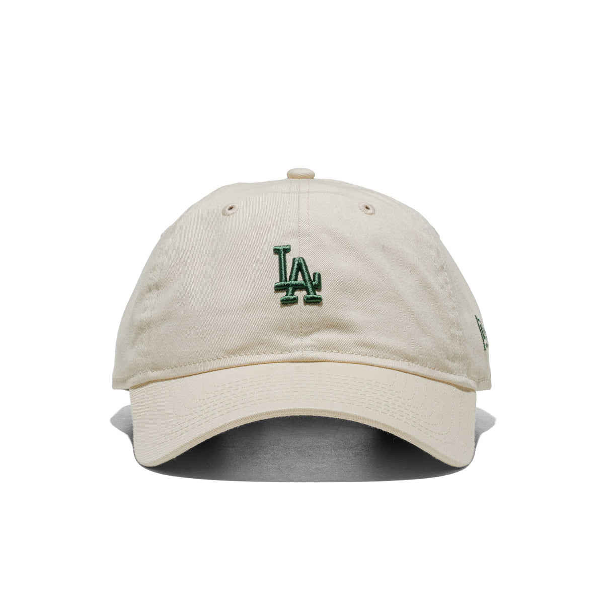 New Era Mini Logo 9Twenty LA Dodgers Cream/Green  - 60915743