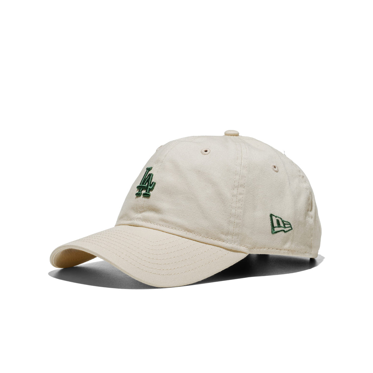 New Era Mini Logo 9Twenty LA Dodgers Cream/Green  - 60915743