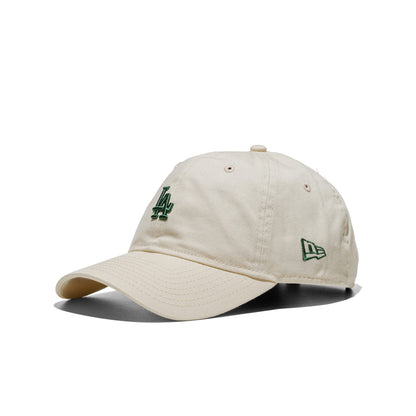New Era Mini Logo 9Twenty LA Dodgers Cream/Green  - 60915743