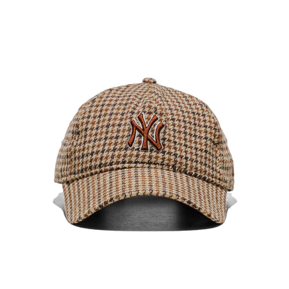 New Era Check 9Twenty AF NY Yankees Camel  - 60915795