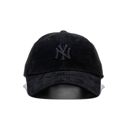 New Era Wmns Cord 9Forty NY Yankees Black  - 60915814