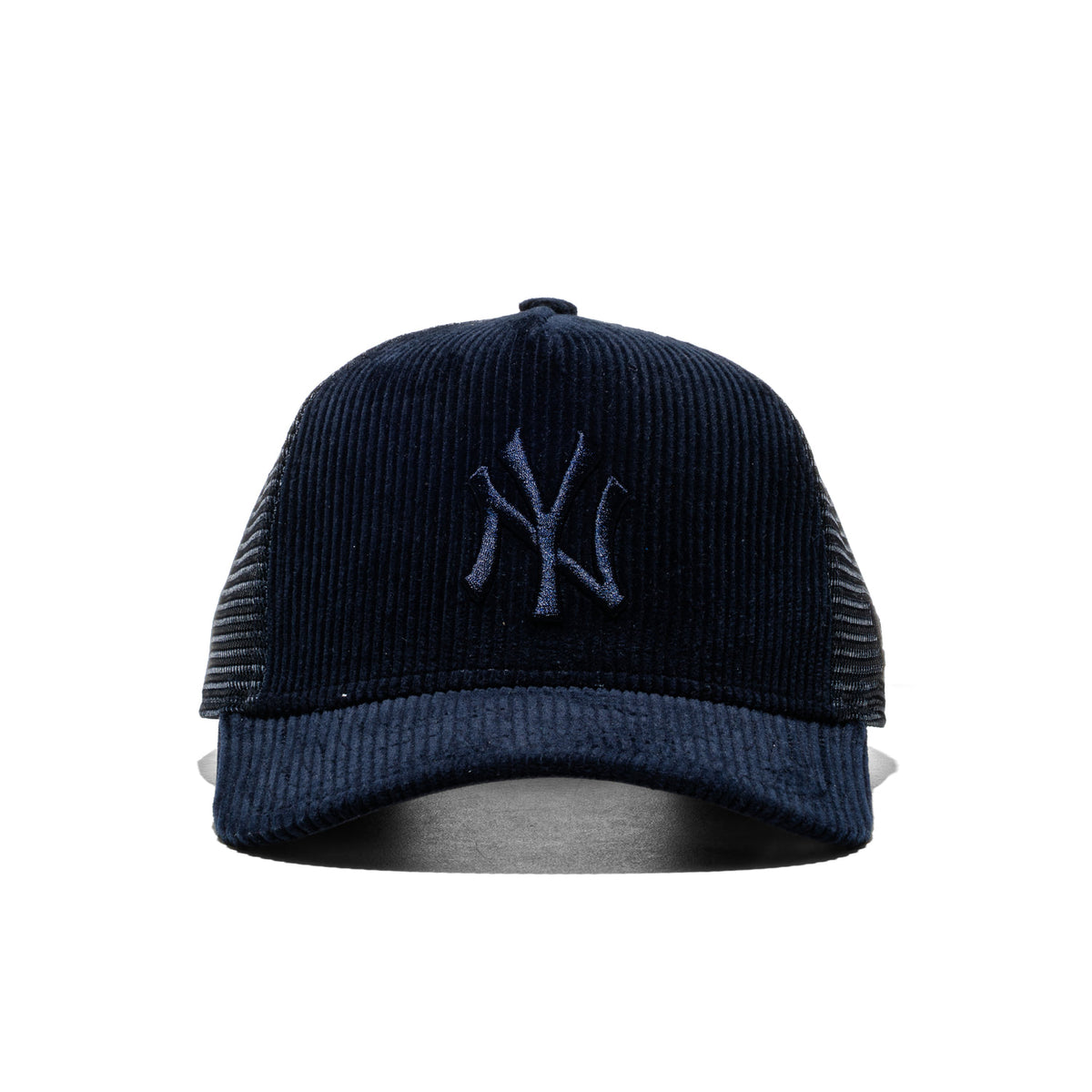 New Era Tonal Cord Trucker NY Yankees Navy  - 60915926