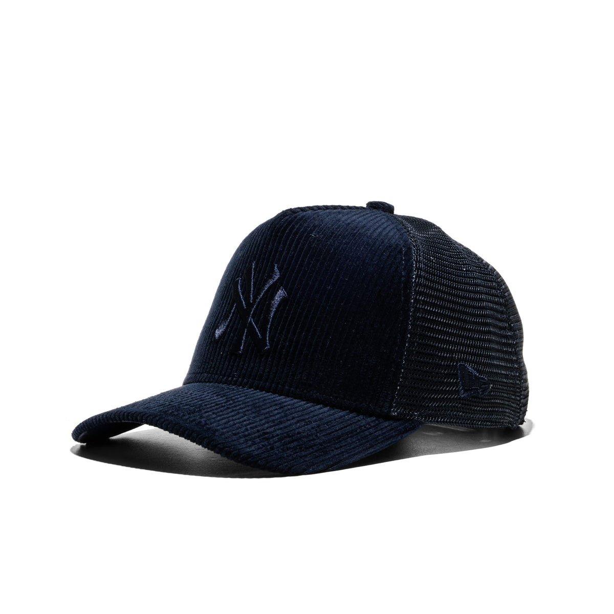 New Era Tonal Cord Trucker NY Yankees Navy  - 60915926