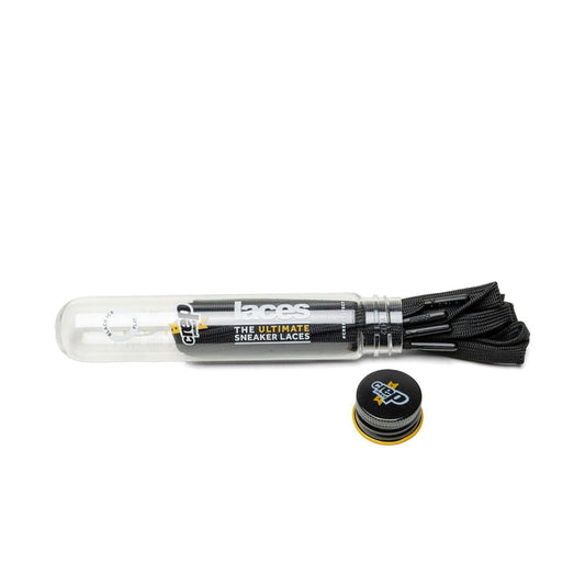 Crep Protect Laces Flat Black  - 6307905020BF