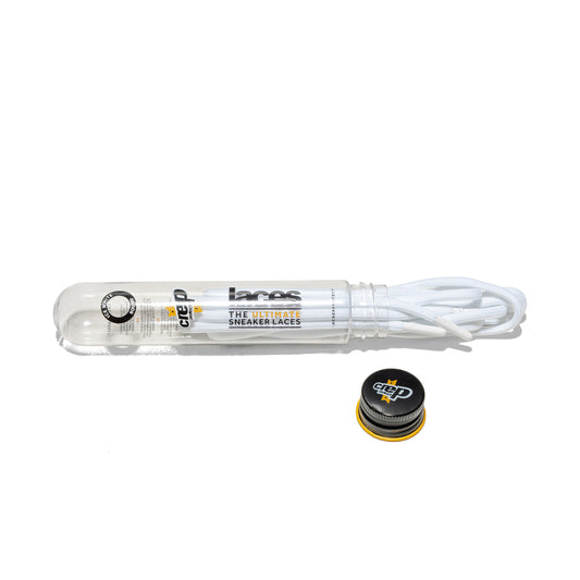 Crep Protect Laces Round White  - 6307905020WR