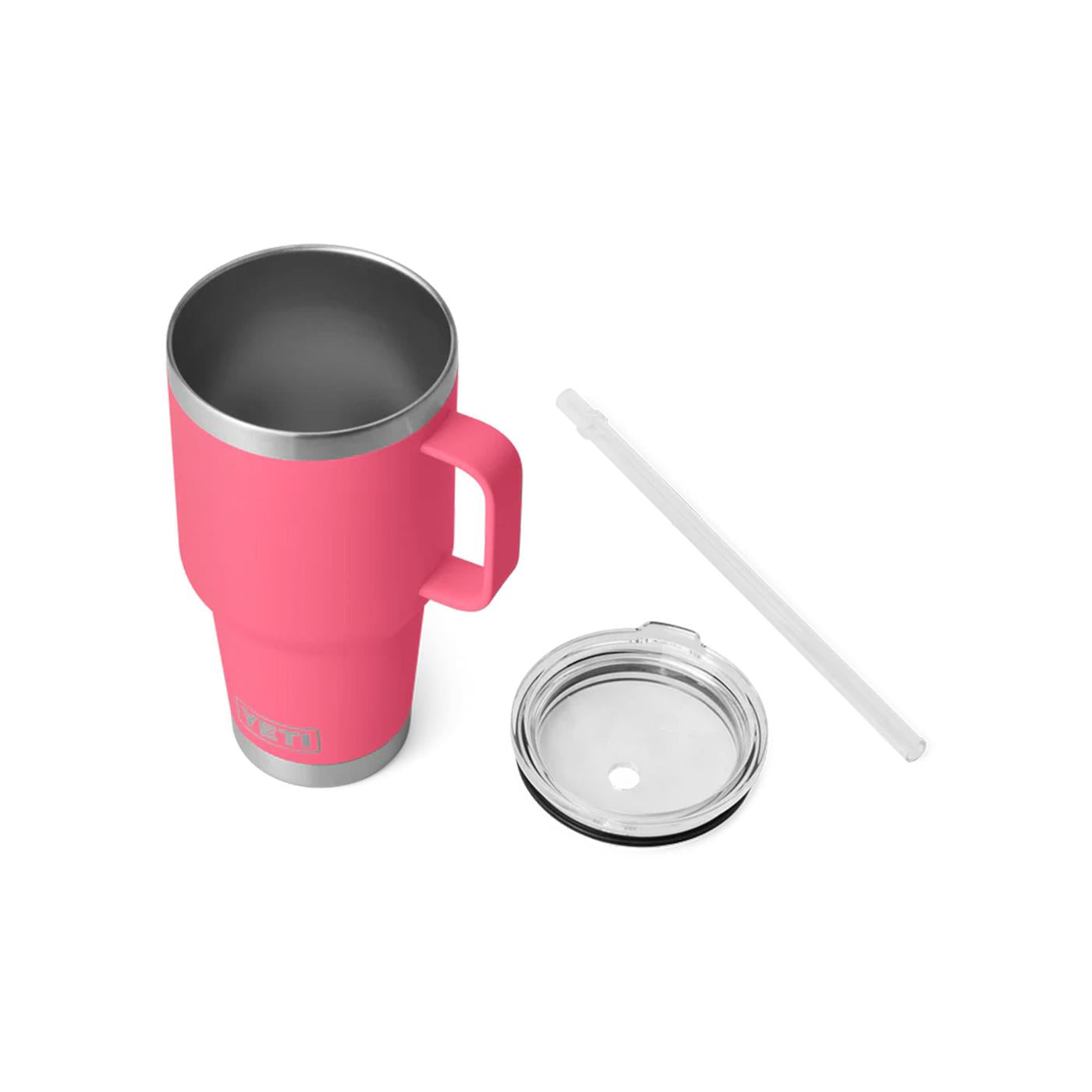 Yeti Rambler® (1L) Straw Mug Tropical Pink  - 70000002873