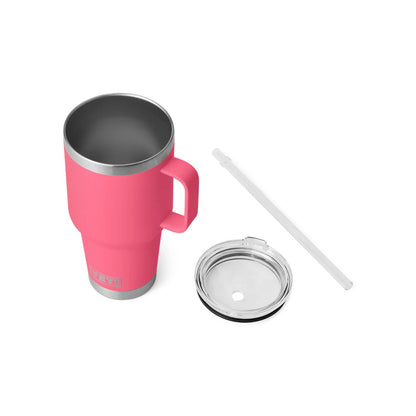 Yeti Rambler® (1L) Straw Mug Tropical Pink  - 70000002873