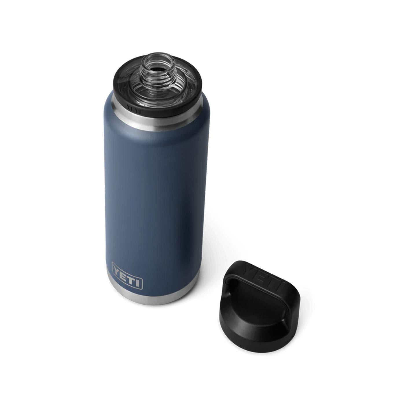 Yeti Rambler® (1L) Chug Cap Bottle Navy  - 70000003354