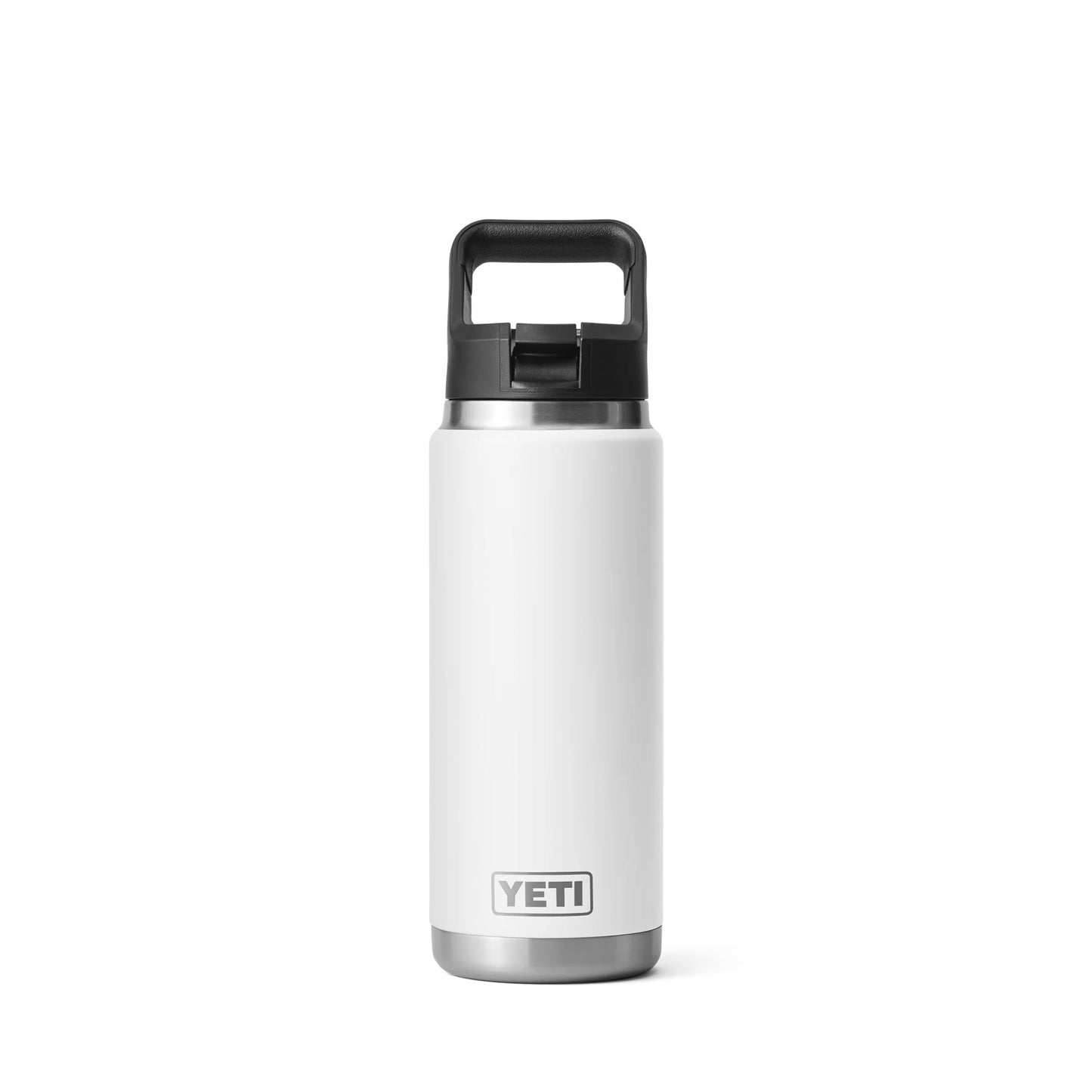 Botella Yeti Rambler® (769 ml) con tapa de pajita, color blanco