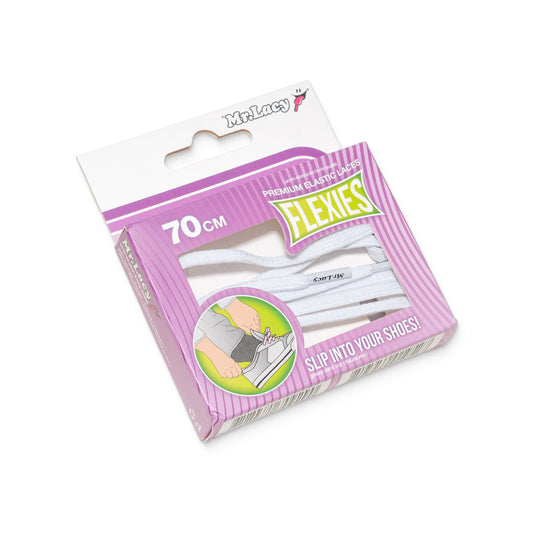 Mr. Lacy Flexies Toddler White  - 709290
