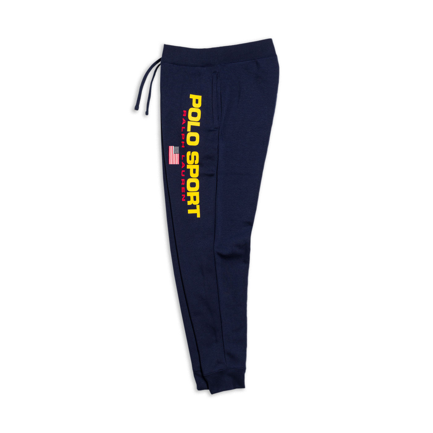 Polo Ralph Lauren Polo Sport Neon Fleece Athletic Pants Cream