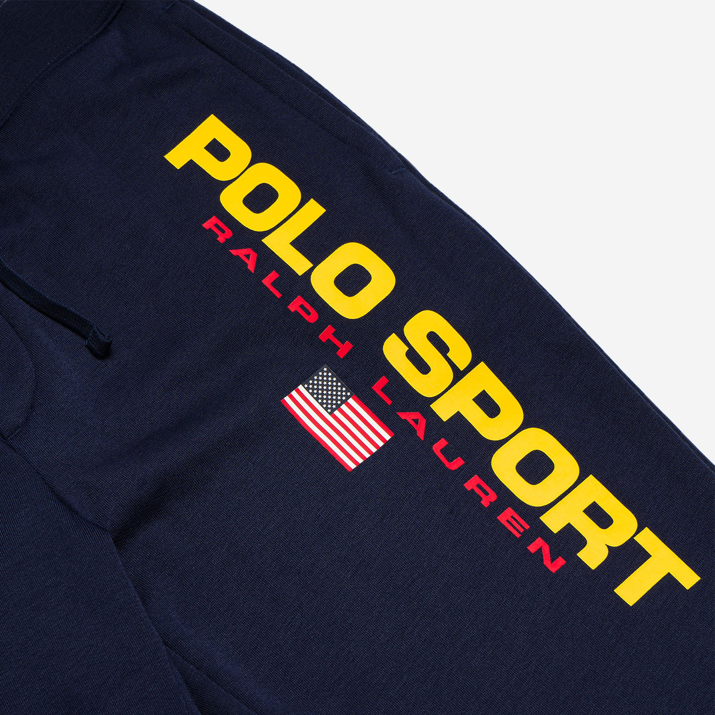 Polo Ralph Lauren Polo Sport Neon Fleece Athletic Pants Cream