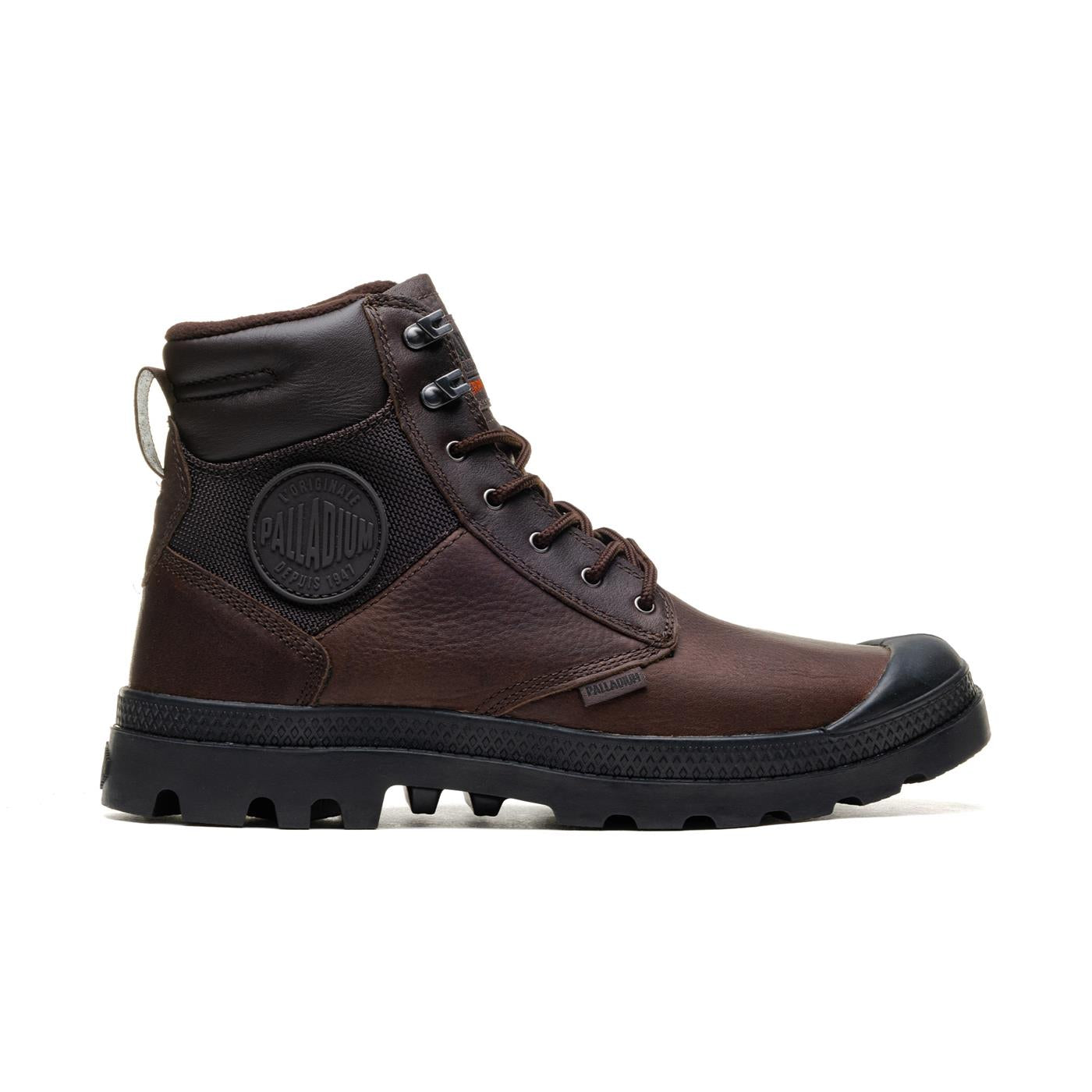 Palladium Pampa Shield WP+ Leather Bitter Chocolate  - 76844-249-M