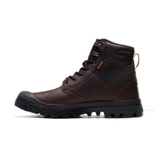 Palladium Pampa Shield WP+ Leather Bitter Chocolate  - 76844-249-M