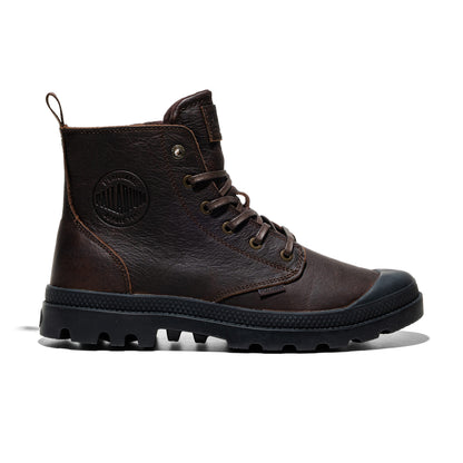 Palladium Hi Zip Leather Essential Bison  - 76888-248-M