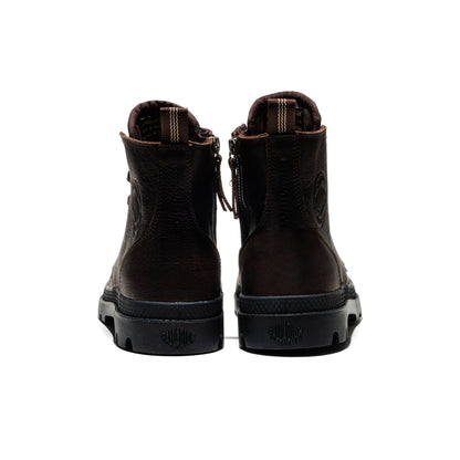 Palladium Hi Zip Leather Essential Bison  - 76888-248-M