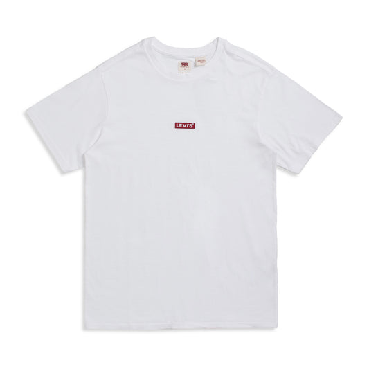Levis SS Relaxed Baby Tab Tee Bright White