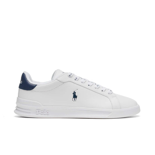 Polo Ralph Lauren Heritage Court II Leather White/Npt Navy  - 809829824003
