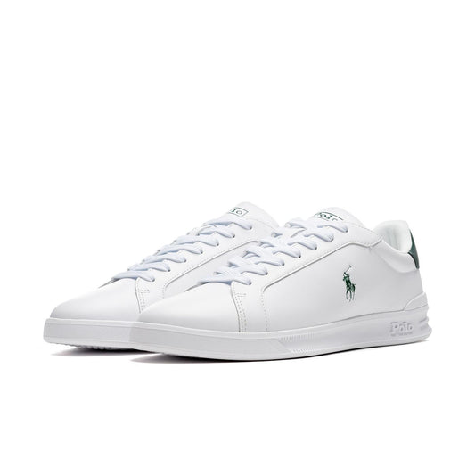 Polo Ralph Lauren Heritage Court II Leather White/C Green  - 809829824004