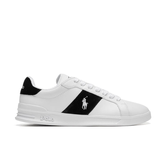 Polo Ralph Lauren Heritage Court II Leather White/Black  - 809845109003