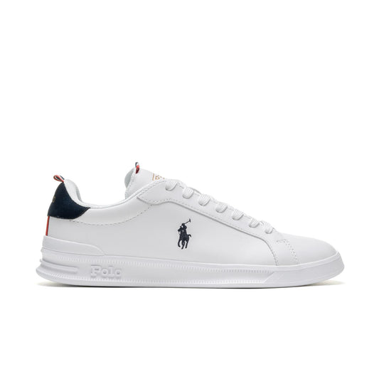Polo Ralph Lauren Heritage Court II White/Navy/Red  - 809860883003