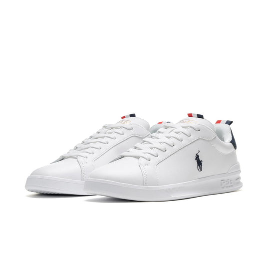 Polo Ralph Lauren Heritage Court II White/Navy/Red  - 809860883003