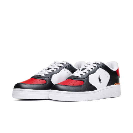Polo Ralph Lauren Masters Court Black/White/Red  - 809891791008
