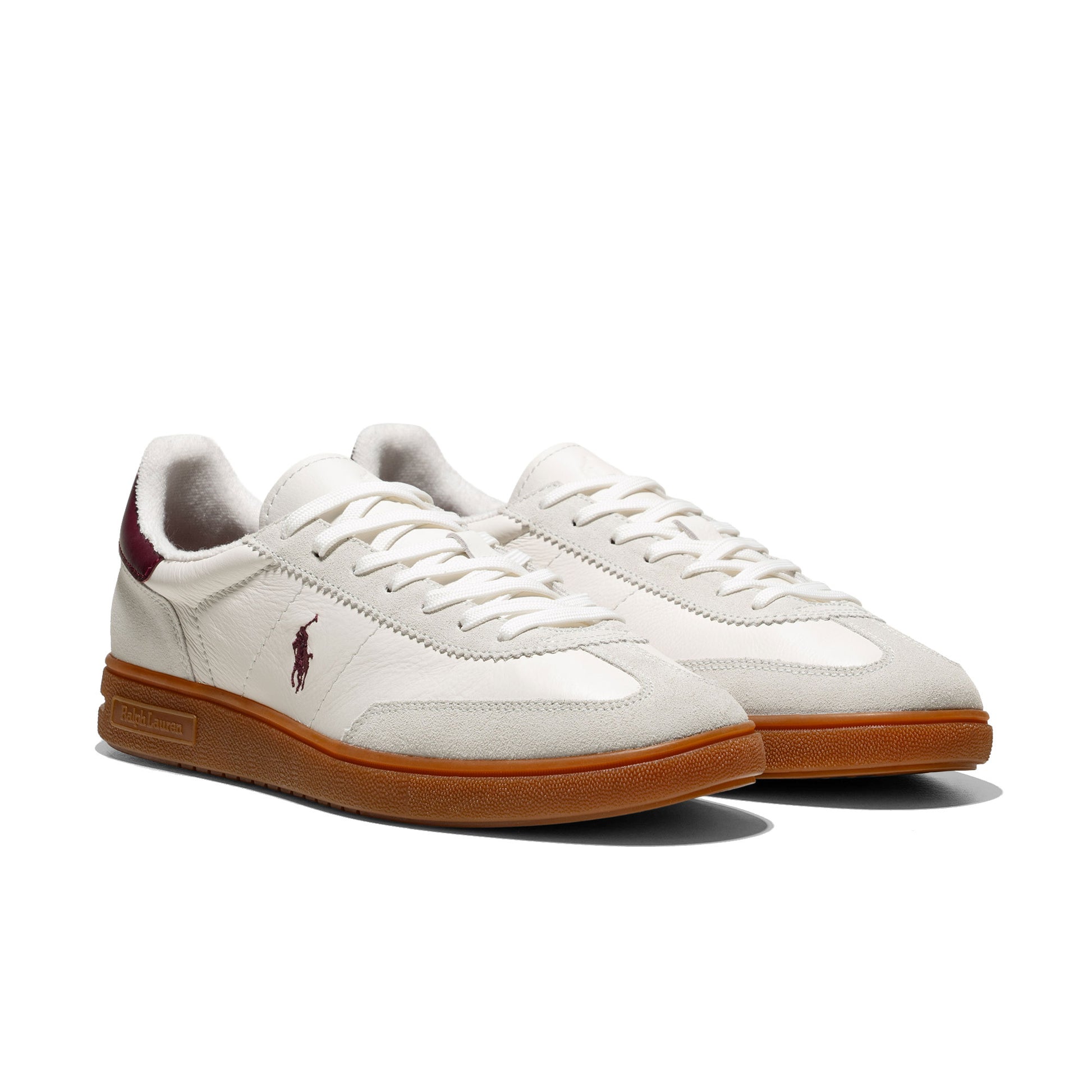 Polo Ralph Lauren Bedford Off White/Wine  - 809973701007