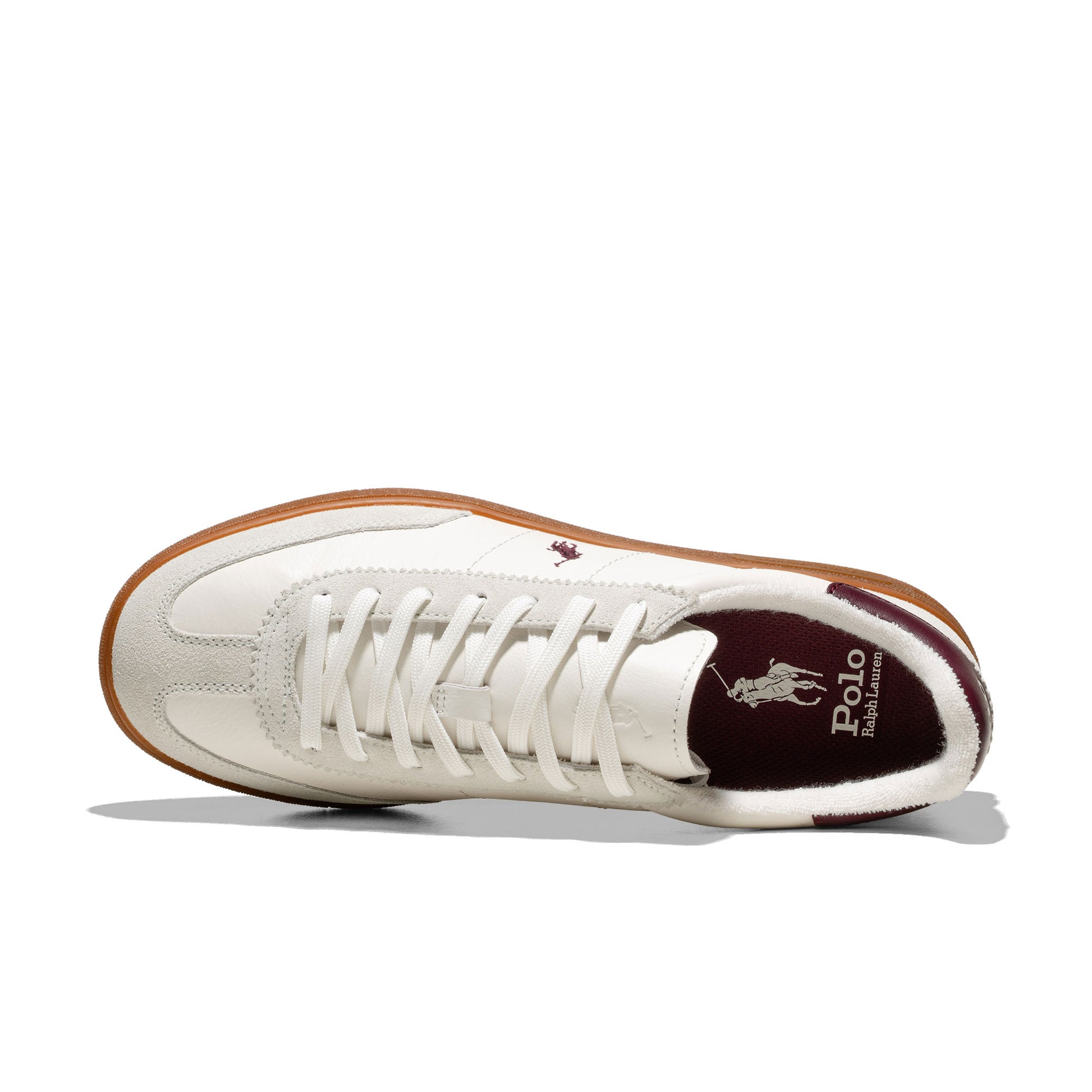 Polo Ralph Lauren Bedford Off White/Wine  - 809973701007