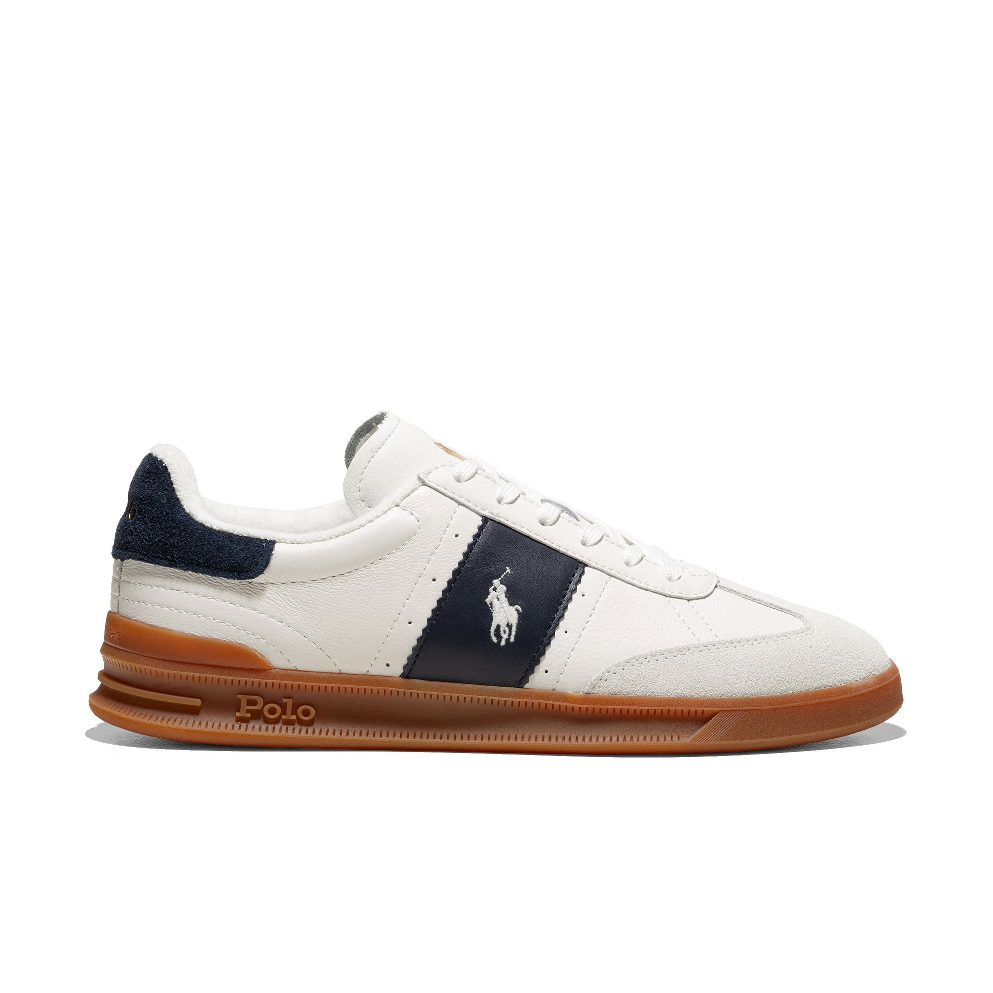 靴 POLO RALPH LAUREN 41 Polo Ralph Lauren Heritage Aera Off White/Navy – XTREME