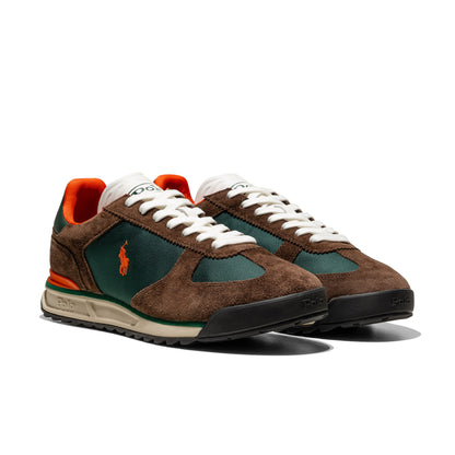 Polo Ralph Lauren Varick Chocolate Brown/Forest/Orange  - 809974040002