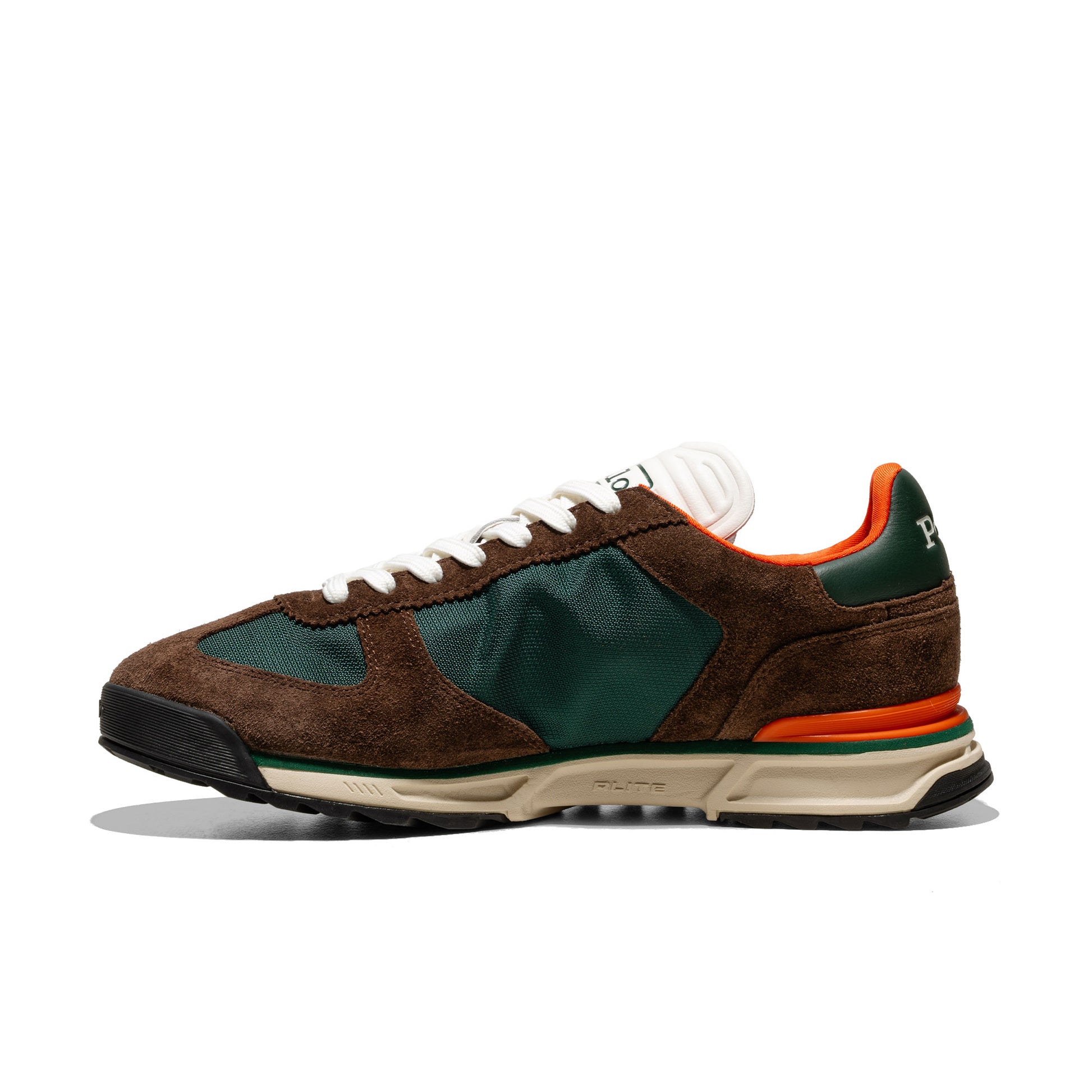 Polo Ralph Lauren Varick Chocolate Brown/Forest/Orange  - 809974040002