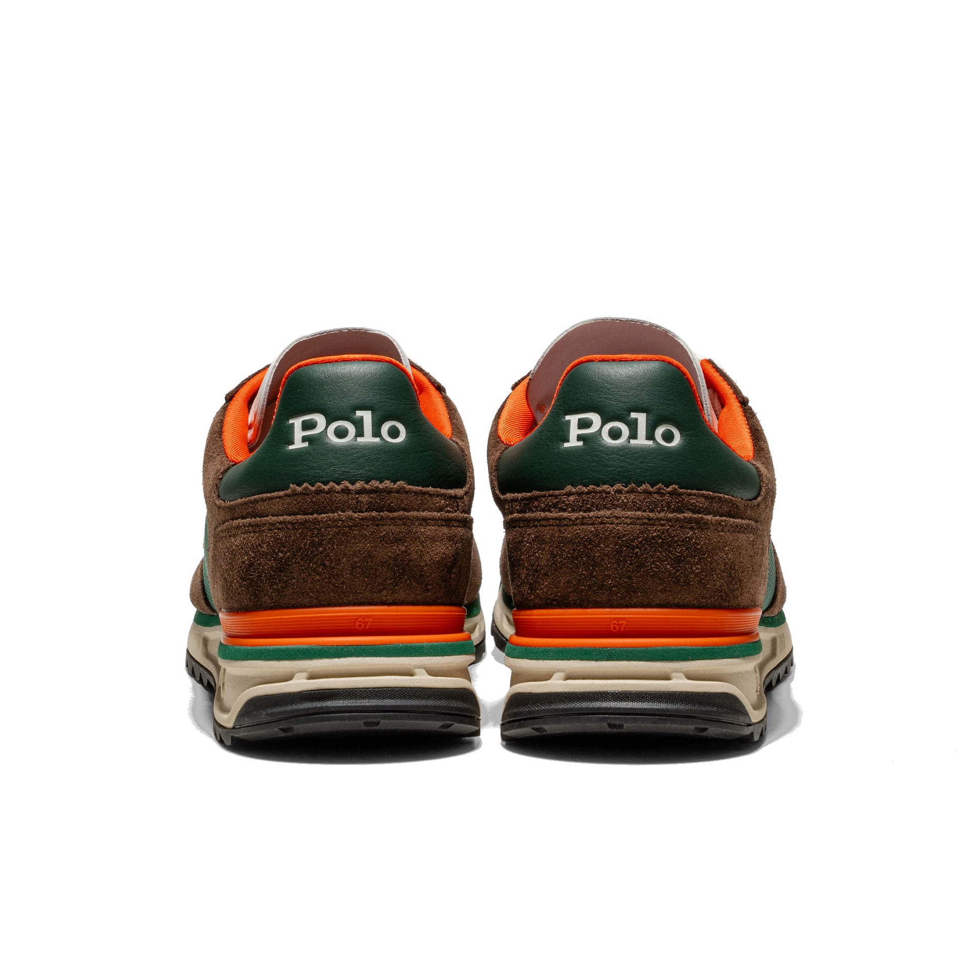 Polo Ralph Lauren Varick Chocolate Brown/Forest/Orange  - 809974040002