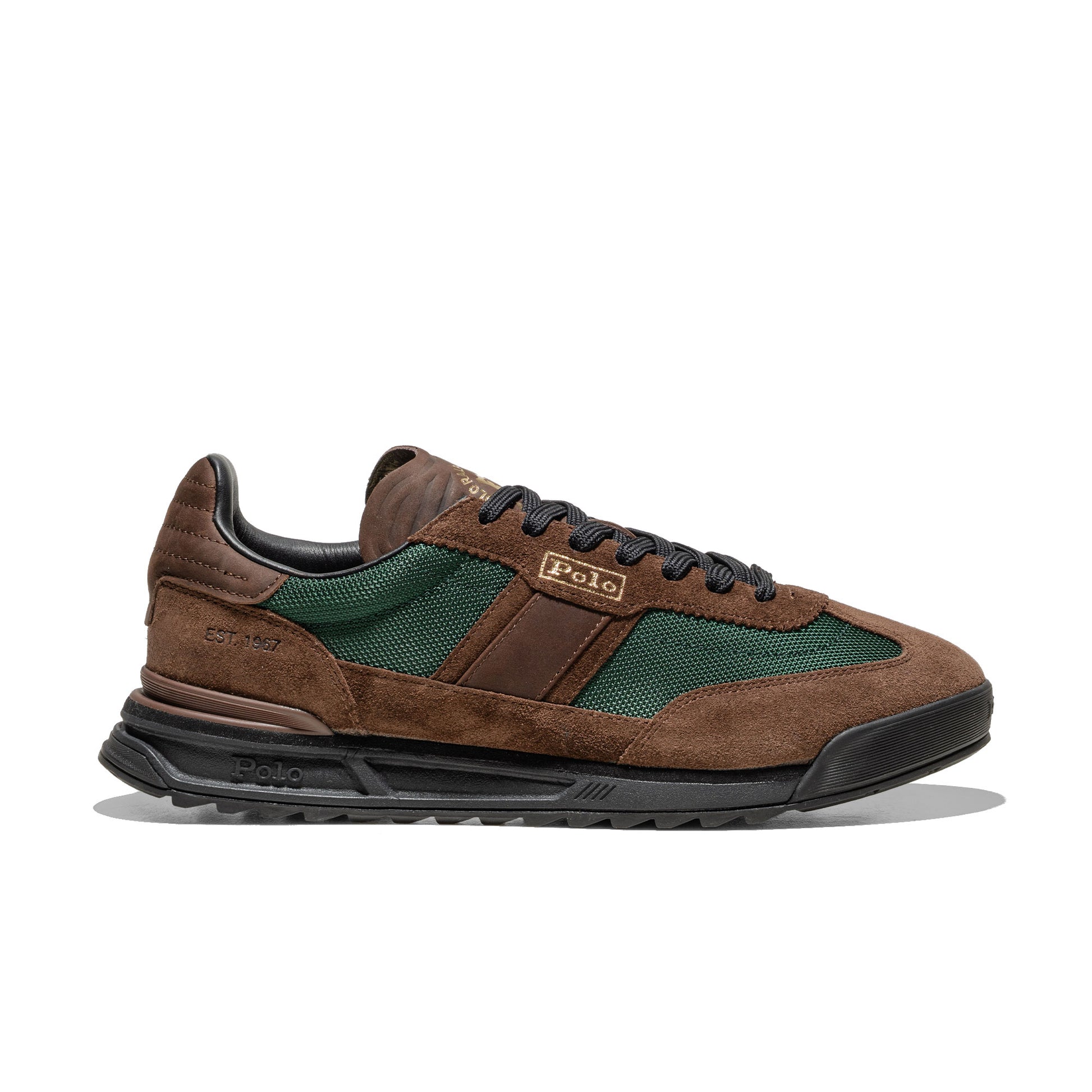 Polo Ralph Lauren Varick Chocolate Brown/Forest  - 809974046001