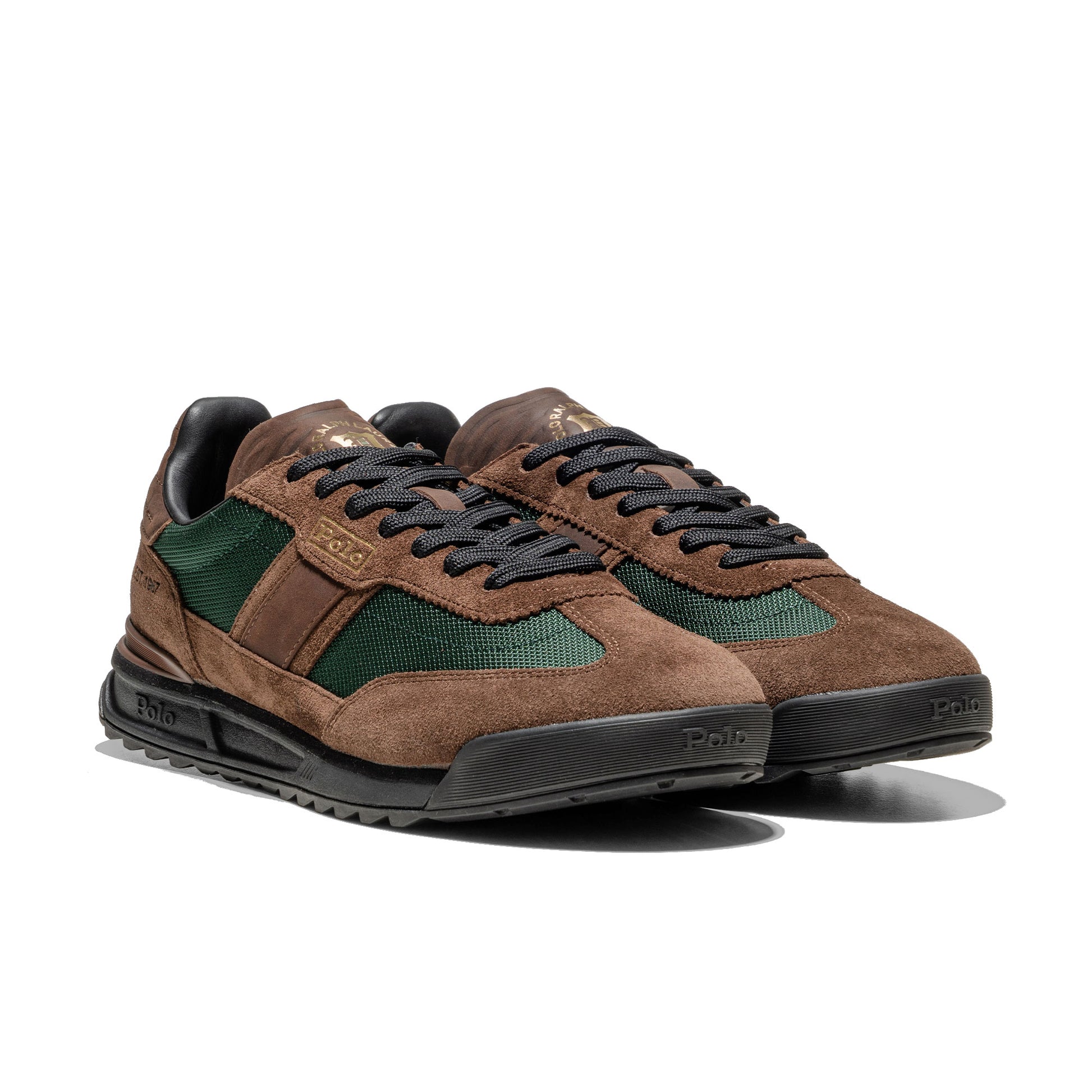 Polo Ralph Lauren Varick Chocolate Brown/Forest  - 809974046001