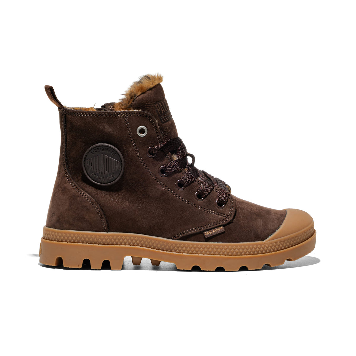 Palladium Pampa Hi Zip WL Wild Dark Cocoa  - 94979-249-M