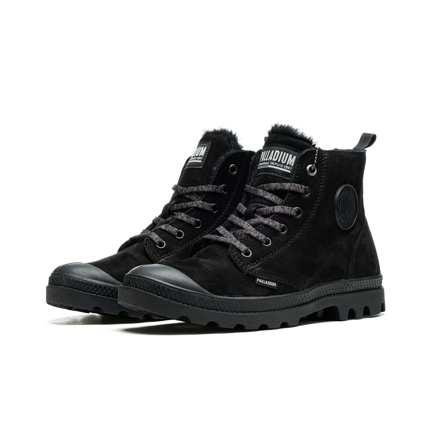 Palladium Pampa Hi Zip Wool W Black/Black
