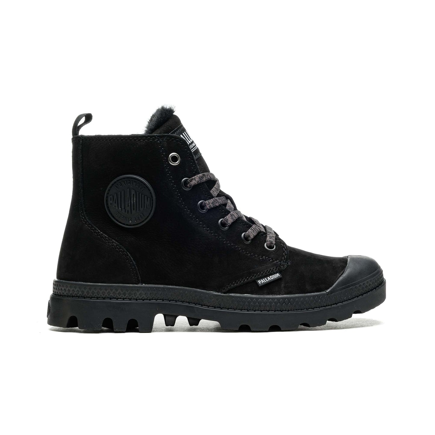 Palladium Pampa Hi Zip Wool W Black/Black