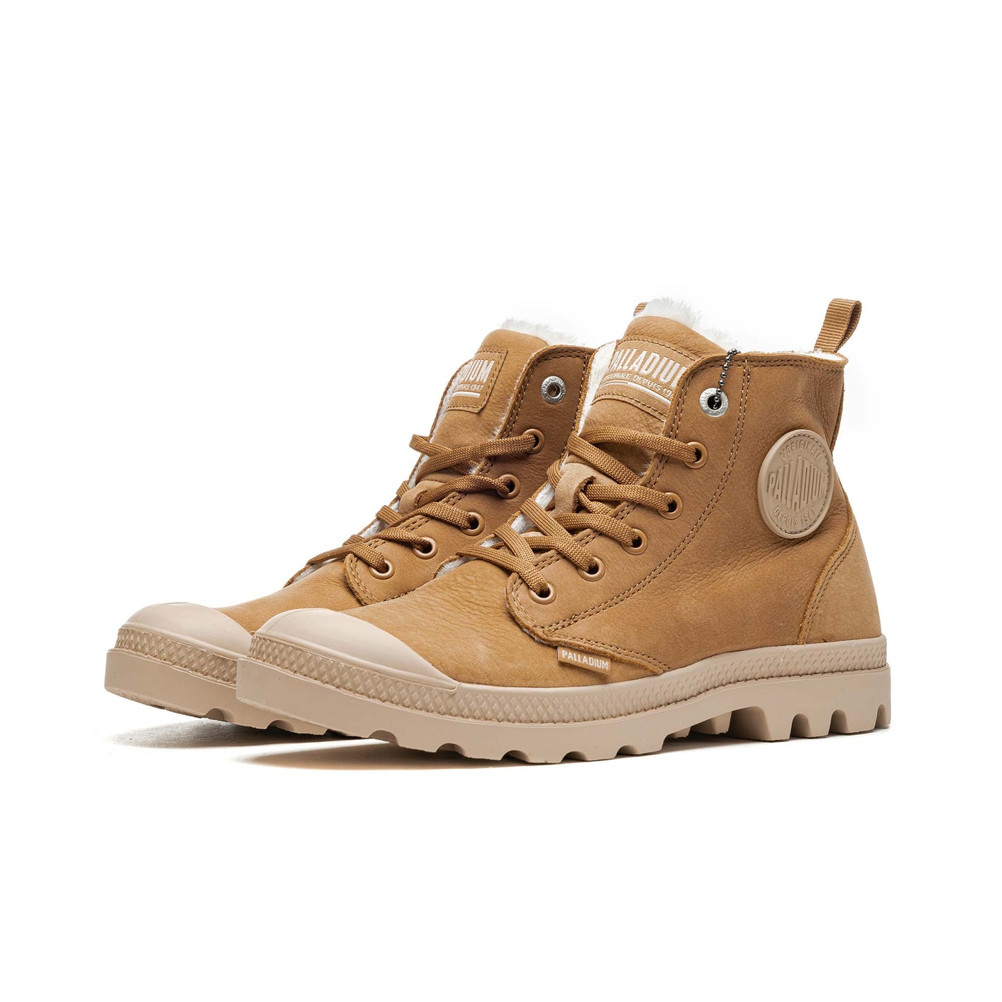 Palladium Pampa Hi Zip Wool W Dear Brown