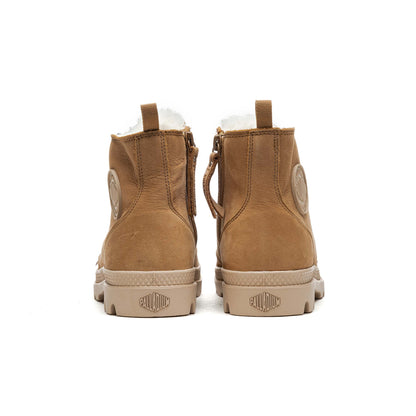 Palladium Pampa Hi Zip Wool W Dear Brown