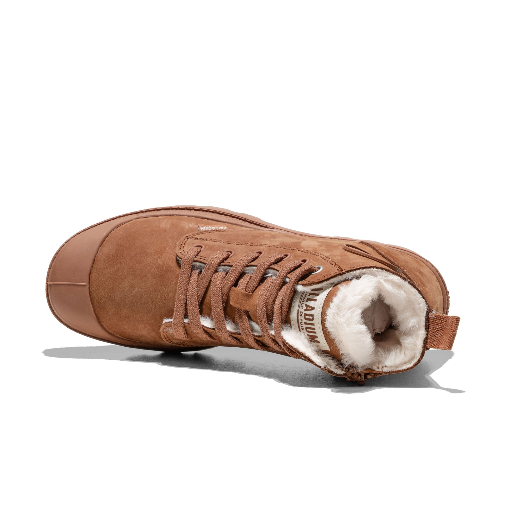 Palladium Pampa Hi Zip Wool W Raw Brown  - 95982-291-M