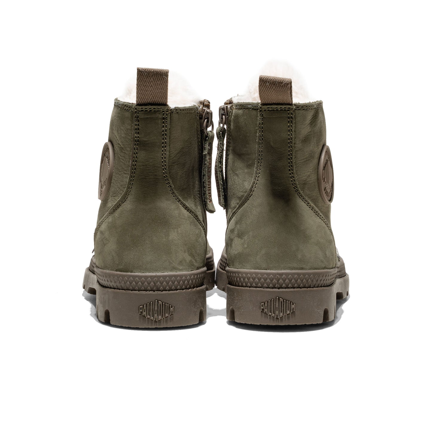 Palladium Pampa Hi Zip Wool W Dusky Green