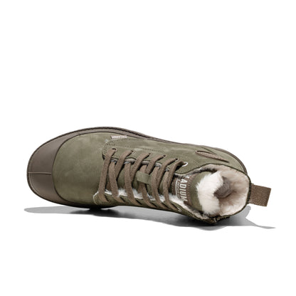Palladium Pampa Hi Zip Wool W Dusky Green
