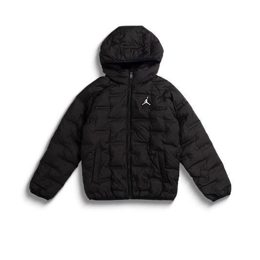 Nike Jordan Boys Welded Jordan Puffer Jacket Black  - 95D194-023